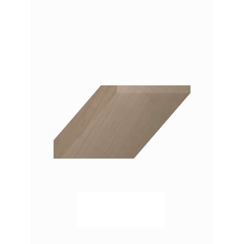 SMLACM8-TW Framington 96-in Large Angled Crown Molding, Tan Wood