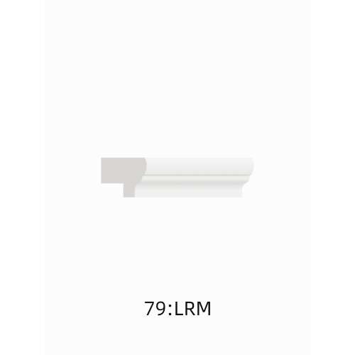 SMLRM-WH Framington 96-in Light Rail Molding, White