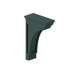 SMMCB-GR Framington 4-in x 9-in x 12-in Modern Corbel, Green