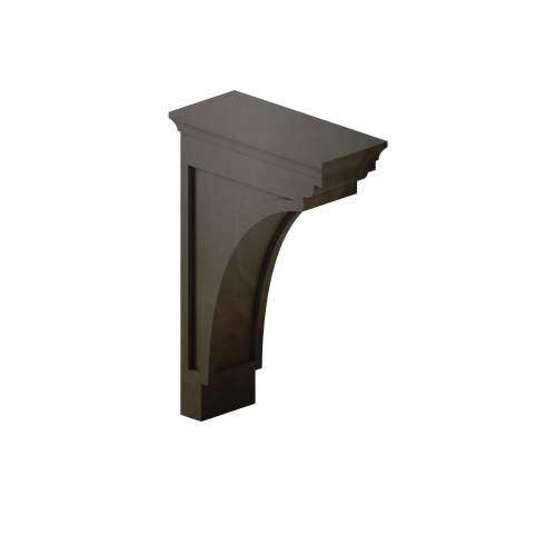 SMMCB-SG Framington 4-in x 9-in x 12-in Modern Corbel, Smokey Grey
