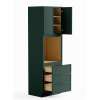 SMO309624-RTA-FR02-GR Framington 30-in x 24-in x 96-in Ready To Assemble Latitude Tall Oven Cabinet, Green