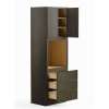 SMO309624-RTA-FR02-SG Framington 30-in x 24-in x 96-in Ready To Assemble Latitude Tall Oven Cabinet, Smokey Grey