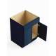SMSB24-ASM-FR02-NB Framington 24-in x 24-in x 35-in Assembled Latitude Double Door Single Drawer Front Sink Base Cabinet, Navy Blue