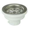 2210-BS Standard Sink Strainer, Brushed Stainless