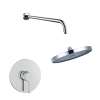 SMAPRK1610-1-PC Astra Single Function Round ADA Pressure Balance Shower Set, Polished Chrome