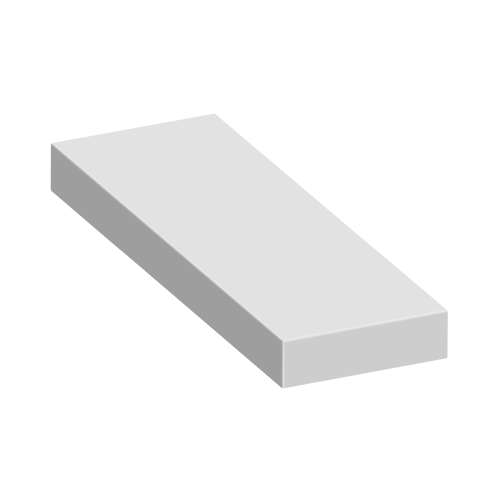 SMASB3612-39 36-in x 12-in x 4-in Solid Surface Adjustable Shower Bench, Grey