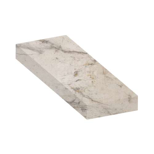 SMASB3612-48 36-in x 12-in x 4-in Solid Surface Adjustable Shower Bench, Butterscotch