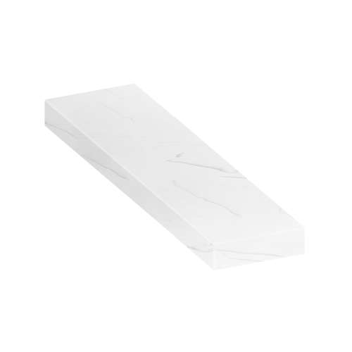 SMASB4812-181 48-in x 12-in x 4-in Solid Surface Adjustable Shower Bench, Misty River