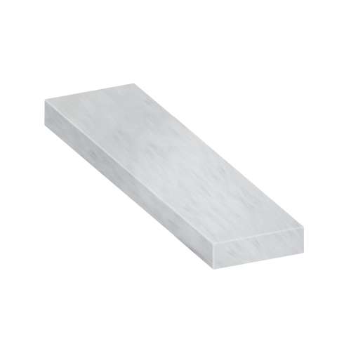 SMASB4812-190 48-in x 12-in x 4-in Solid Surface Adjustable Shower Bench, Bellagio