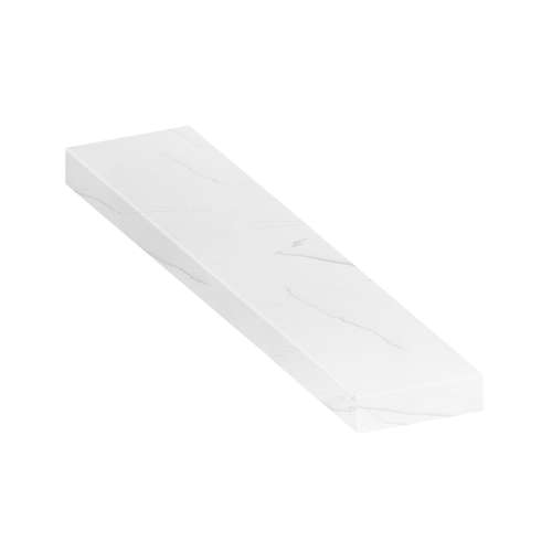 SMASB6012-181 60-in x 12-in x 4-in Solid Surface Adjustable Shower Bench, Misty River