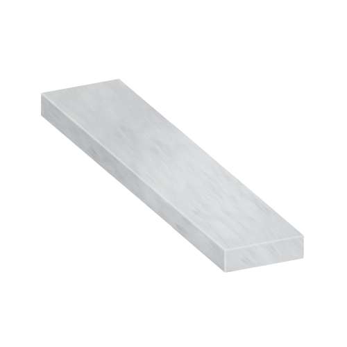 SMASB6012-190 60-in x 12-in x 4-in Solid Surface Adjustable Shower Bench, Bellagio