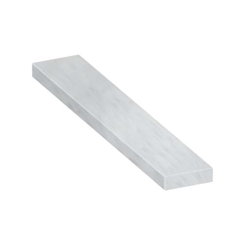 SMASB7212-190 72-in x 12-in x 4-in Solid Surface Adjustable Shower Bench, Bellagio