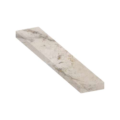 SMASB7212-48 72-in x 12-in x 4-in Solid Surface Adjustable Shower Bench, Butterscotch