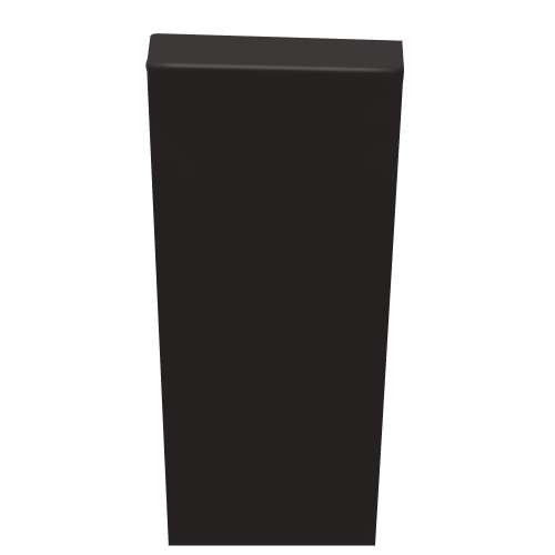 SMBATN721-09 2-in x .25-in x 72-in Batten Molding, Black