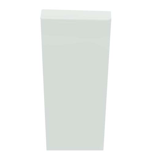 SMBATN721-39 2-in x .25-in x 72-in Batten Molding, Grey