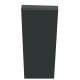 SMBATN601-40 2-in x .25-in x 60-in Batten Molding, Dark Grey