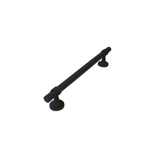 SMBKS16-MB Barrington 16-in Knurled Grab Bar With 1-in Diameter, Matte Black