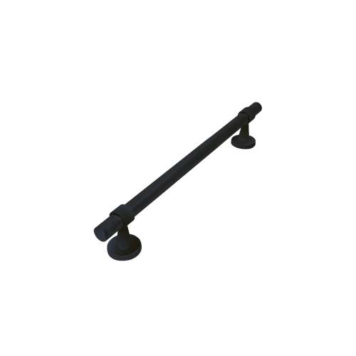 SMBKS18-MB Barrington 18-in Knurled Grab Bar With 1-in Diameter, Matte Black