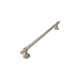 SMBKS24-BS Barrington 24-in Knurled Grab Bar With 1-in Diameter, Brushed Stainless