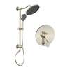 SMCPRK95H-1-BN Centro One Function Pressure Balance With Hand Shower On Bar Set, Brushed Nickel