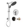 SMCPRK95H-1-PC Centro One Function Pressure Balance With Hand Shower On Bar Set, Polished Chrome