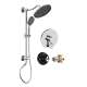 SMCPRK95H-1-PC Centro One Function Pressure Balance With Hand Shower On Bar Set, Polished Chrome