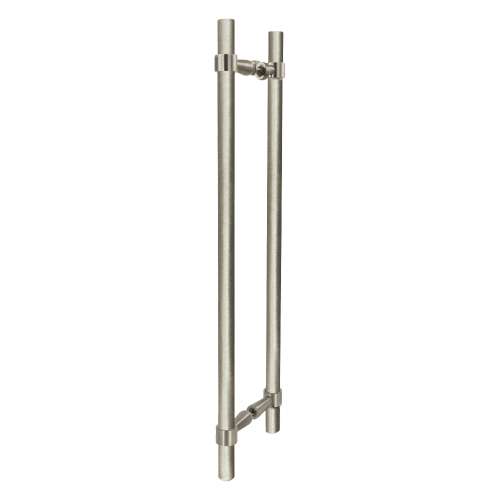 SMDH-BND-D-BP-M Barrington 20-in Barn/Pivot Shower Door Plain Double Sided Handles, Master