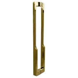 SMDH-BND-D-J-CB Juliette 20-in Barn/Pivot Shower Door Double Sided Handles, Champagne Bronze