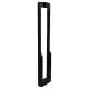SMDH-BND-D-J-MB Juliette 20-in Barn/Pivot Shower Door Double Sided Handles, Matte Black