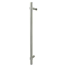 SMDH-BND-K-BP-PC Barrington 20-in Barn/Pivot Shower Door Plain Handle And Knob, Polished Chrome