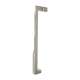 SMDH-BND-K-J-BS Juliette 20-in Barn/Pivot Shower Door Handle And Knob, Brushed Stainless