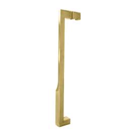 SMDH-BND-K-J-CB Juliette 20-in Barn/Pivot Shower Door Handle And Knob, Champagne Bronze