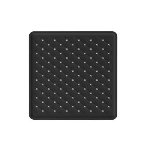 SMDSHB10S-MB Bryson 10-in x 10-in Single Function Square Showerhead, Matte Black