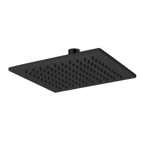 SMDSHC12S-MB Camilla 12-in x 12-in Single Function Square Showerhead, Matte Black