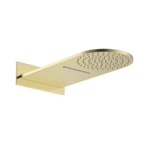 SMDSHE2FR-CB Emerson 21-in x 10-in Two Function Round Showerhead, Champagne Bronze