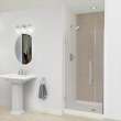 Ethan 34.5-in W x 76-in H Hinged Shower Door