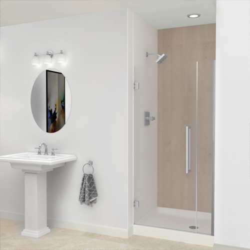 Ethan 36-in W x 76-in H Hinged Shower Door