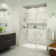 SMEHTF66247610C-T-PC Ethan 66-in W x 76-in H Hinged Shower Door in Polished Chrome with Clear Glass