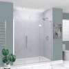 SMEHTF72247610C-T-PC Ethan 72-in W x 76-in H Hinged Shower Door in Polished Chrome with Clear Glass