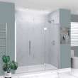 SMEHTF735257610C-T-PC Ethan 73.5-in W x 76-in H Hinged Shower Door in Polished Chrome with Clear Glass
