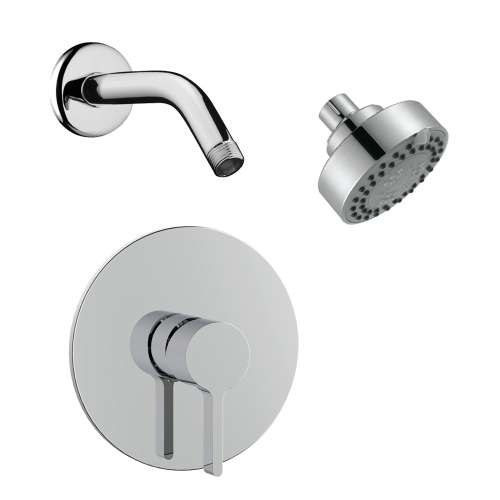 SMEPRK64-1-PC Evanna Single Function Round ADA Pressure Balance Shower Set, Polished Chrome