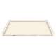 SMFTA6338C-02 64-in x 38-in Solid Surface Barrier Free ADA Shower Base With Trench Drain, Cameo