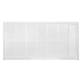Linear 60-in x 34-in Rectangular Alcove Shower Base with Right Hand Drain - In Multiple Colors - SMFL6034R-M