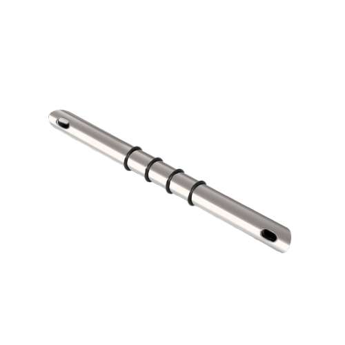 SMFR13-BS 13.375-in x 1-in Shower Foot Rest, Brushed Stainless