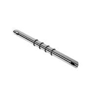SMFR13-PC 13.375-in x 1-in Shower Foot Rest, Polished Chrome