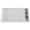 SMFSC6030R-01 60-in x 30-in Cast Solid Surface Commercial Shower Base With Right Hand Drain, White