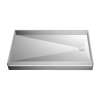 SMFTT6036R 60-in x 36-in Ready Tile Shower Base With Right Hand Drain, Unfinished Grey