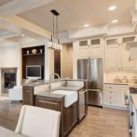 SMFUSB241810 Pasco 24-in x 18-in x 10-in Plain Front Single Bowl Farmhouse Undermount Fireclay Kitchen Sink, White