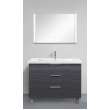 SMLME3524 Eclipse 35-in x 24-in LED-Front Lit Contemporary Mirror With Touch Sensor