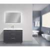 SMLMF3522 Fargo 35-in x 22-in LED-Backlit Contemporary Mirror With Touch Sensor